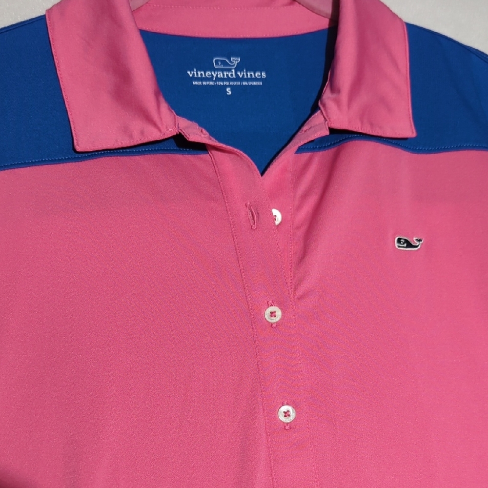 Vineyard Vines Long Sleeve Half Button Women's Lightweight Polo Size Small‎